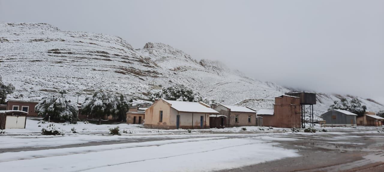 Condiciones de baja temperatura y humedad en el ambiente dieron lugar a una increíble nevada en la Quebrada y la Puna de Jujuy, en pleno verano.