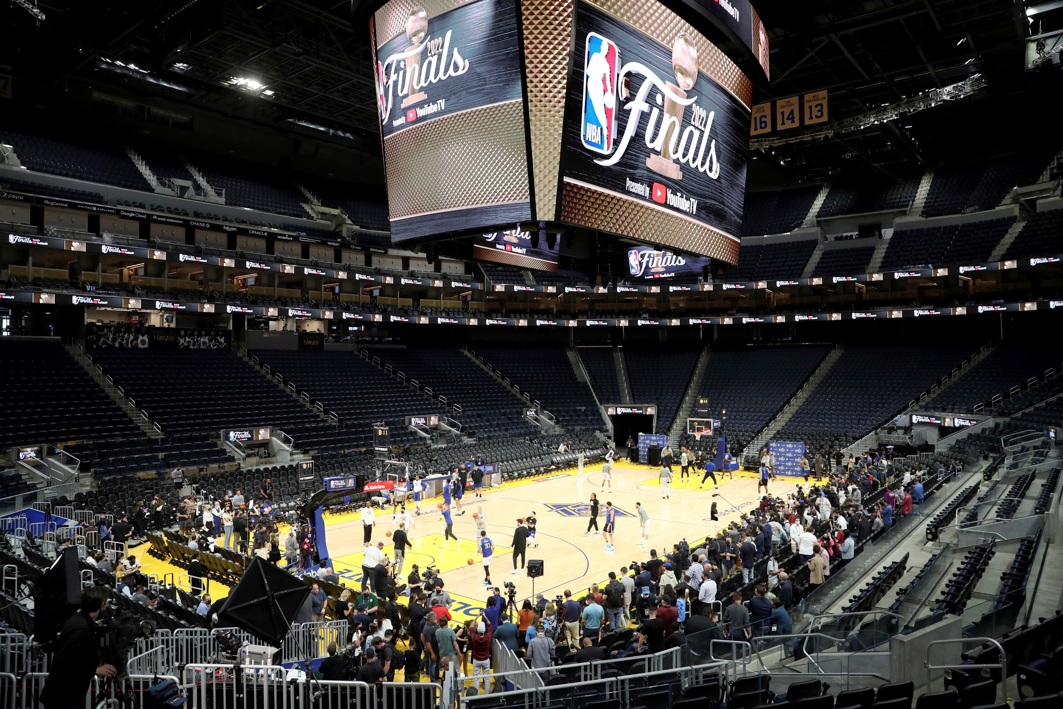 La final de la NBA entre Golden State Warriors y Boston Celtics. (AP)