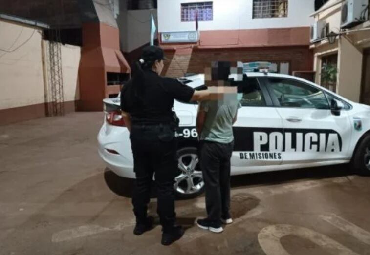 Terminó detenida por ocasionar disturbios en Oberá.