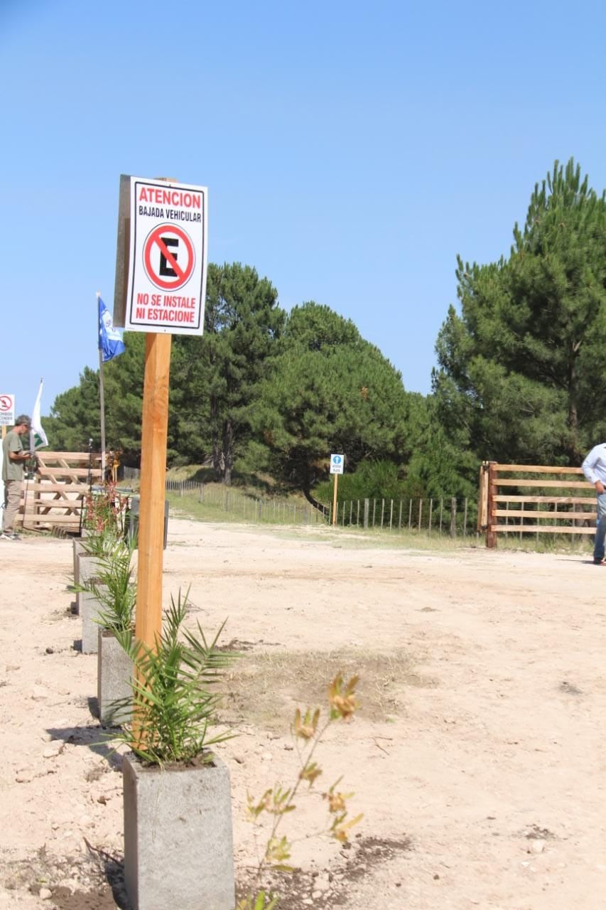 Quedó inaugurada la nueva bajada de Dunamar