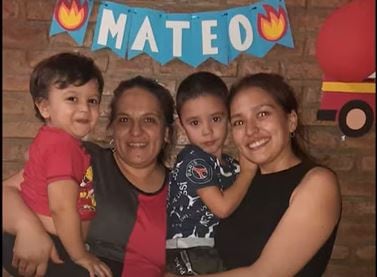 Mateo de Transito fue visitado por Bomberos