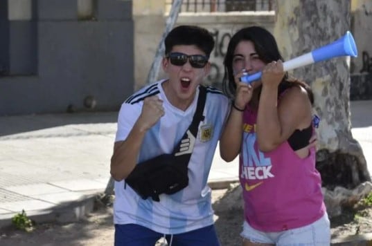 Los festejos en San Luis tras la victoria por 3 a 0 de la Selección Argentina en las semifinales del Mundial Qatar 2022.