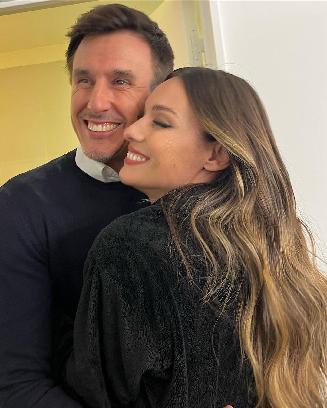 Pampita y Roberto García Moritán.