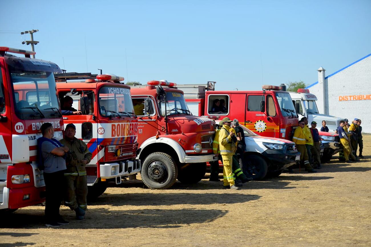 El Centro de Operaciones de Emergencias de Capilla del Monte. (Nicolás Bravo / La Voz)