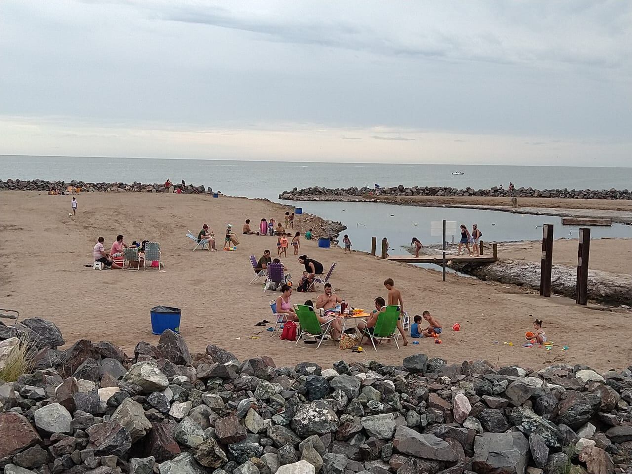 Playa de los Niños en Miramar de Ansenuza