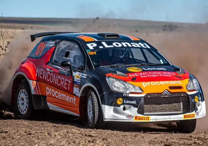 La apertura del RallySprint Latam fue válida también por la quinta fecha del zonal Mar y Sierras. En la imagen, Pablo Lonati y Pablo Bohl, de la clase RC3.