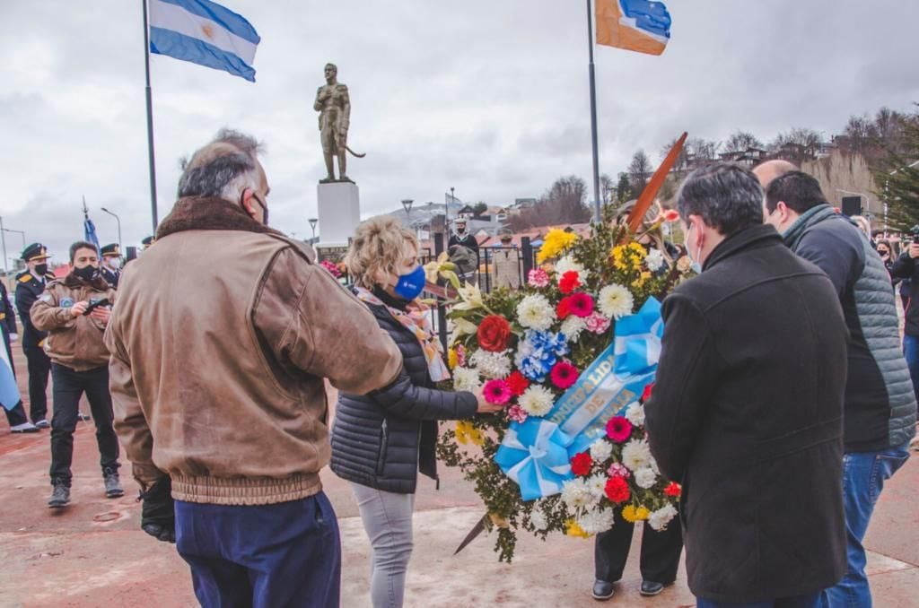 La Municipalidad participó del acto por el 171 aniversario del fallecimiento del General José de San Martín