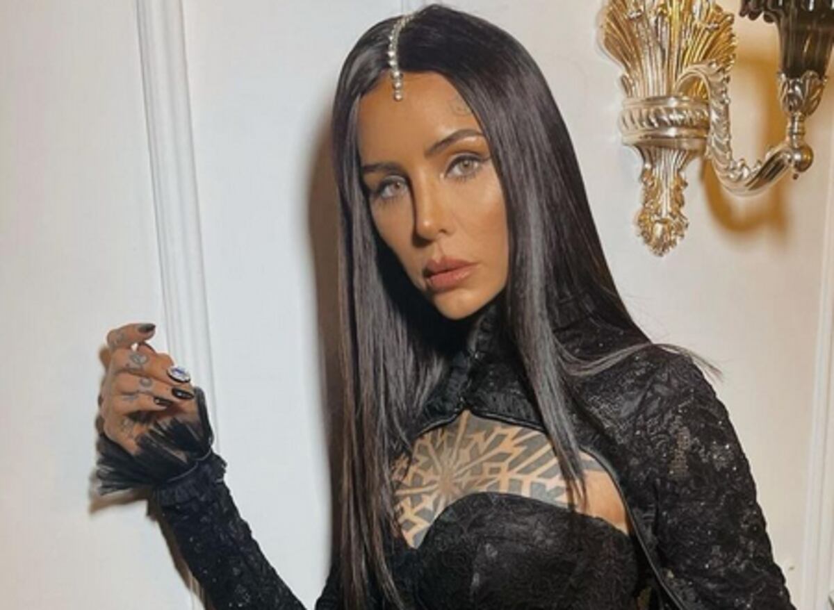 Cande Tinelli deslumbró con un body transparente y unas alas de ángel: “Busco vuelo”