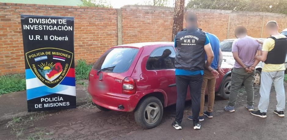 Secuestraron en Oberá un vehículo robado en Buenos Aires.