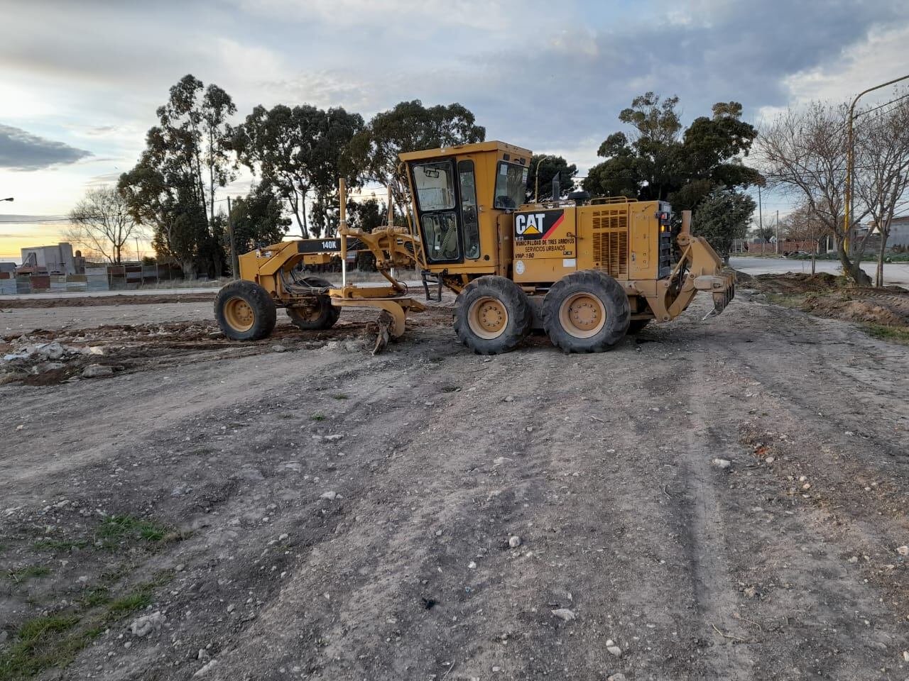 Comenzó la construcción de la Plazoleta en el Barrio Celta