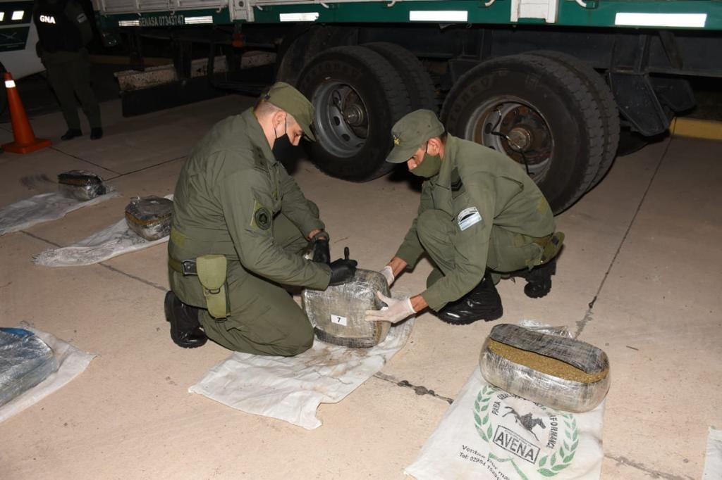 La droga partió desde la localidad de El Espinillo en Formosa