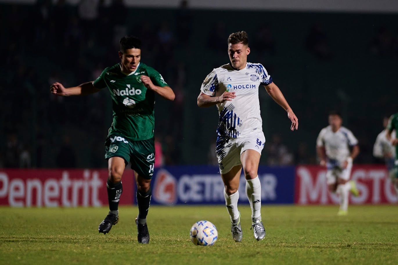 Talleres en su partido ante Sarmiento, por la fecha 10. (Prensa Talleres).