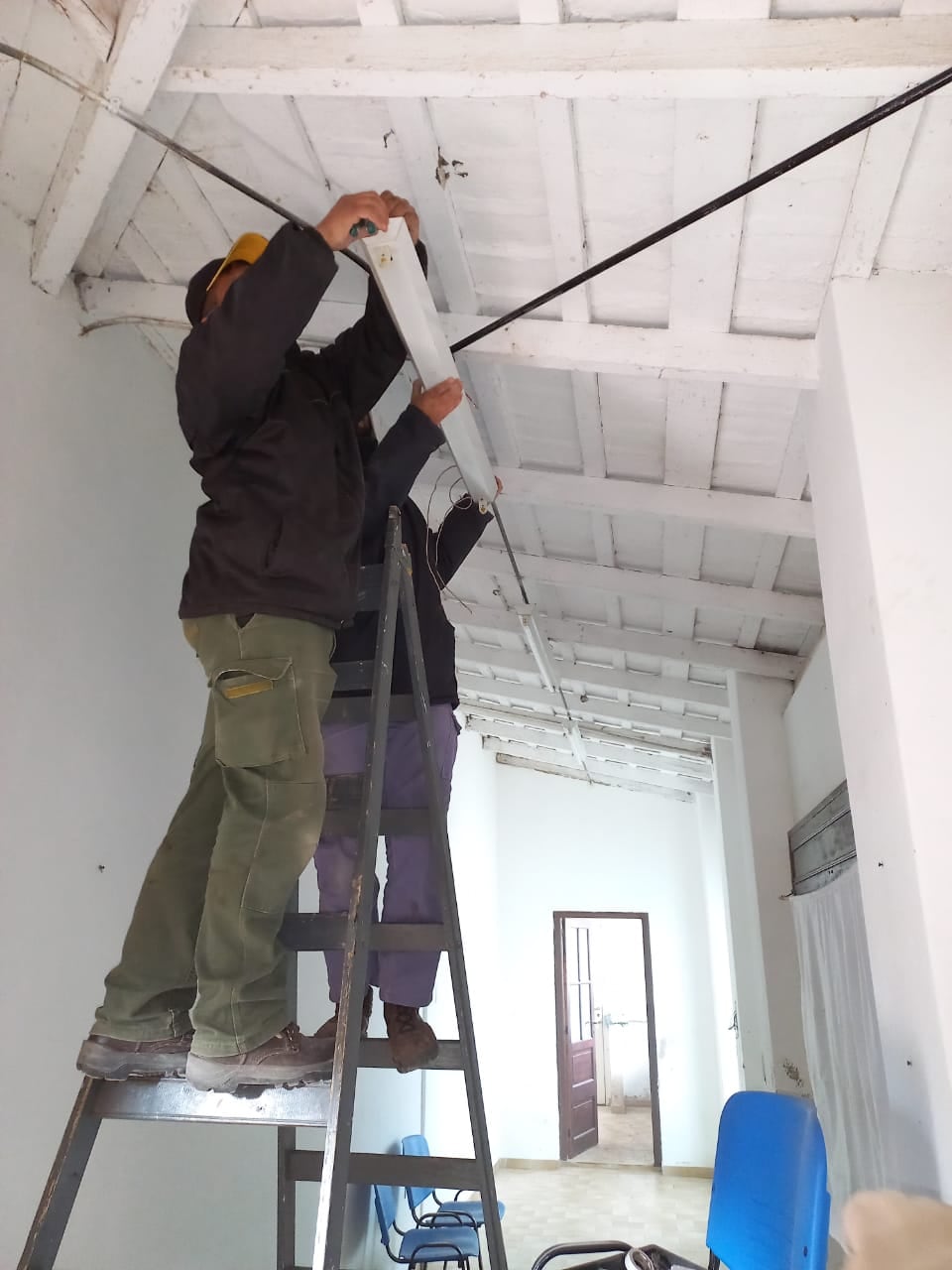 Diversos trabajos se están realizando en la localidad de San Mayol