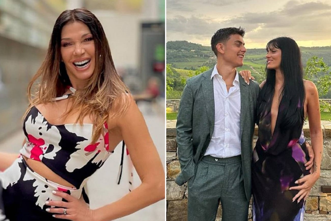 Catherine Fulop, feliz con el compromiso de Dybala y Oriana. (Instagram)