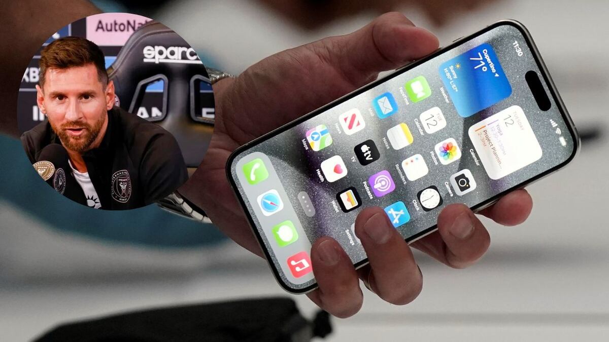 La sorpresiva aparición de Lionel Messi en la presentación del iPhone 15: la imagen que mostró Apple