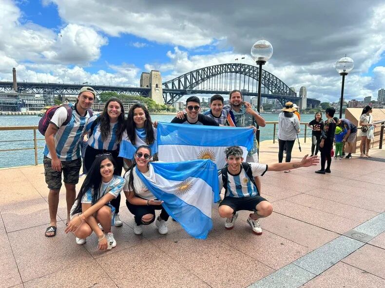 Cristian, el pocitano en Australia.