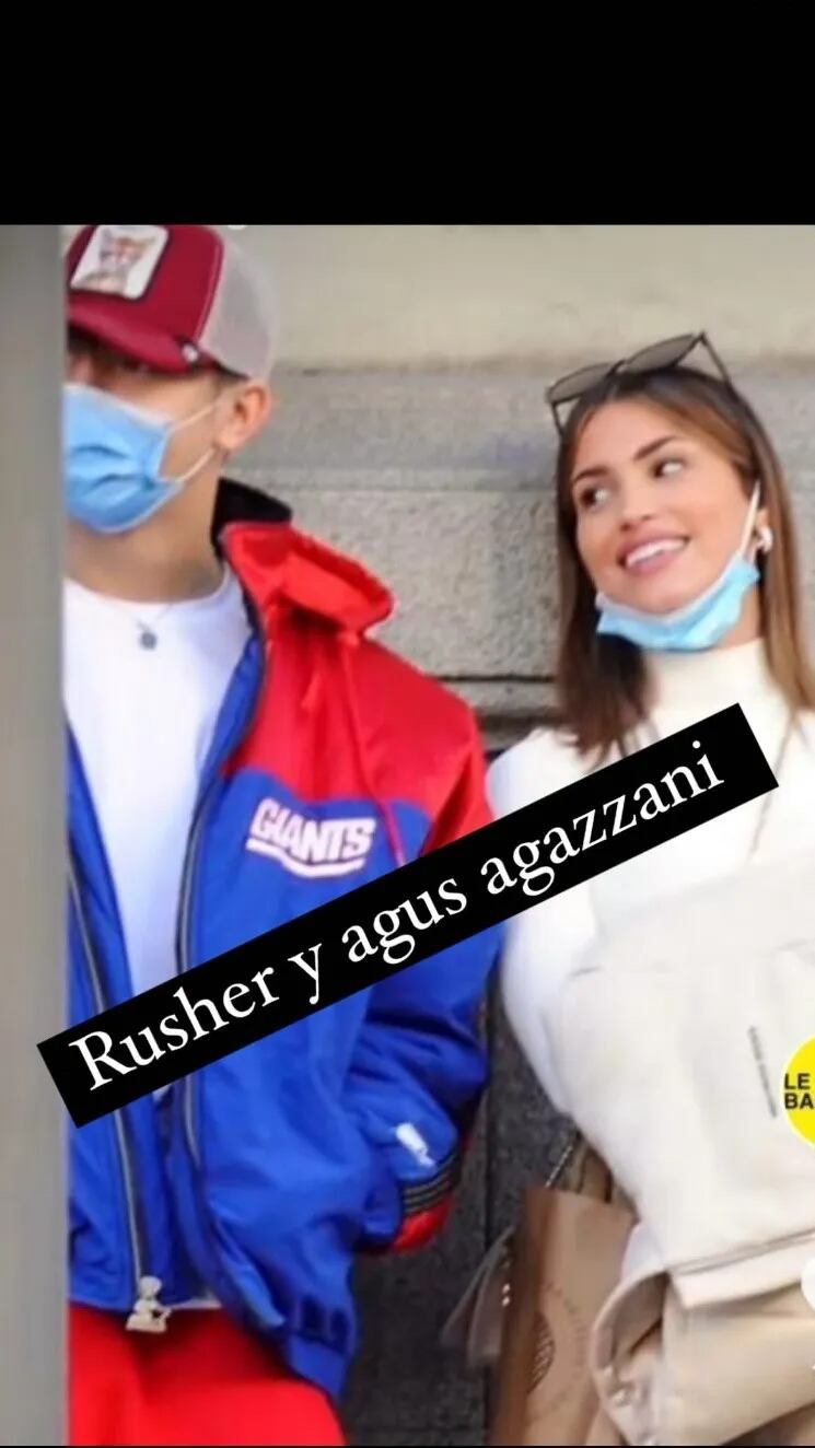 Rusherking y Agustina Agazzani.