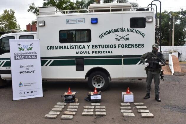 Secuestran marihuana en Posadas.