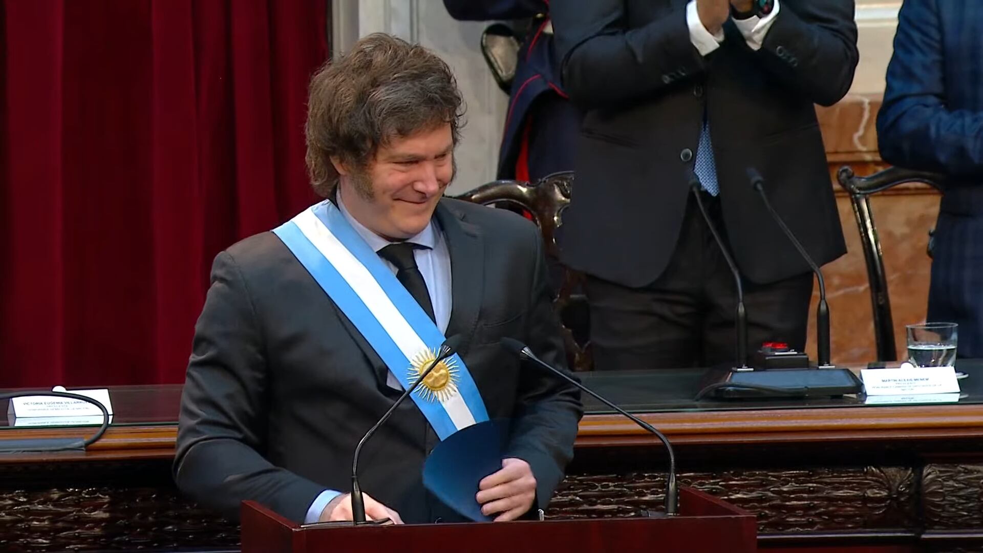 El presidente Javier Milei lanzó duros dardos contra la oposición en su discurso en el Congreso. - Gentileza