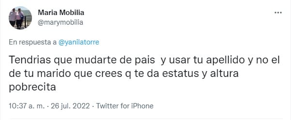 Las críticas a Yanina Latorre