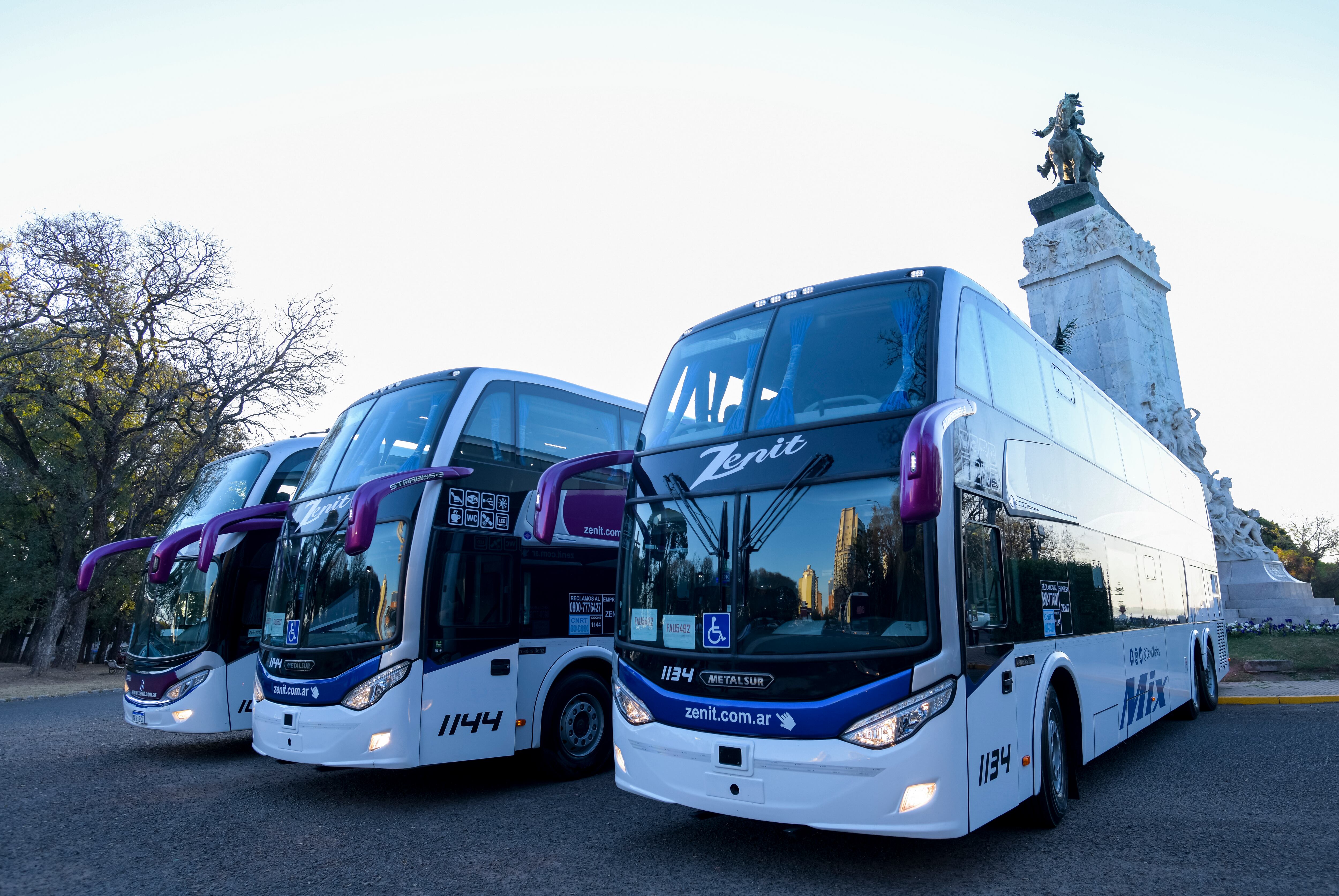 Zenit incorporó nuevos coches. Servicio Diario a la Costa Atlántica.