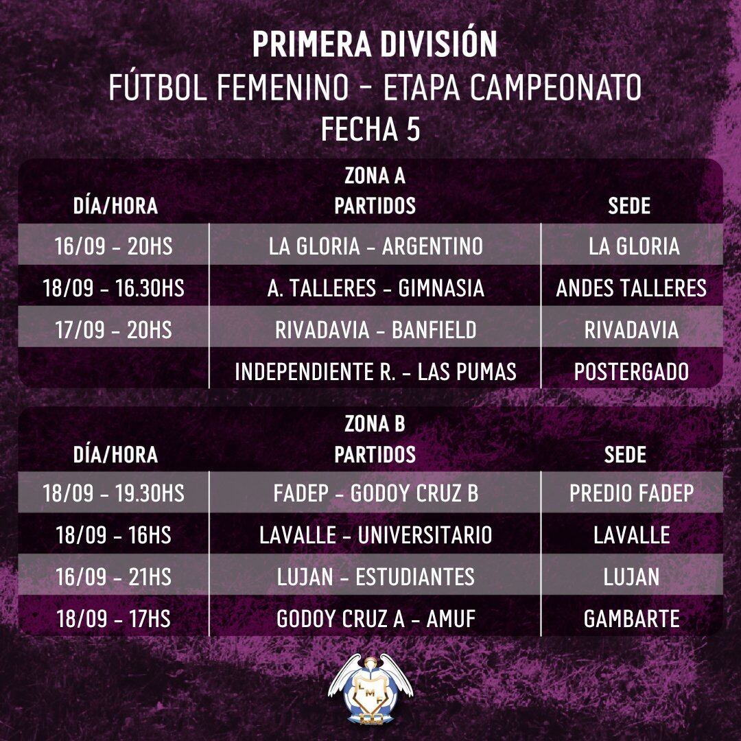 Próxima fecha de LMF