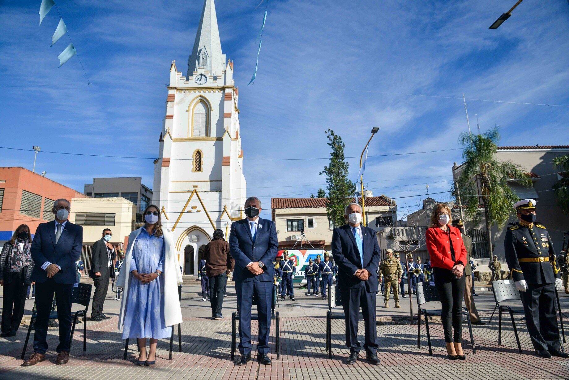 En San Pedro de Jujuy se recordó además la fecha de la bendición y jura de la Bandera Nacional en Jujuy, la entrega la Bandera Nacional de la Libertad Civil a los jujeños y el 138° aniversario de la fundación de la ciudad.