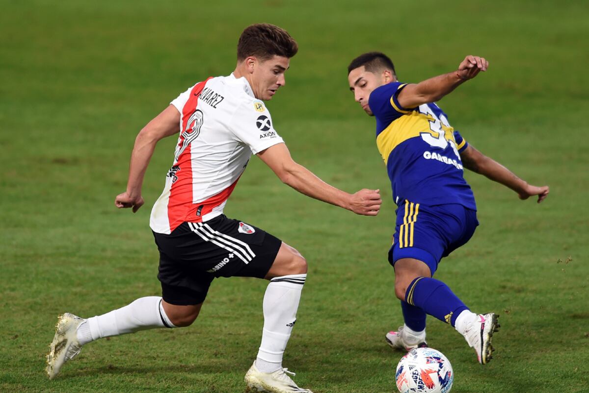 Los goles de Boca-River por los cuartos de final de la Copa de la Liga Profesional
