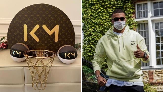 Los lujosos accesorios de Mbappé