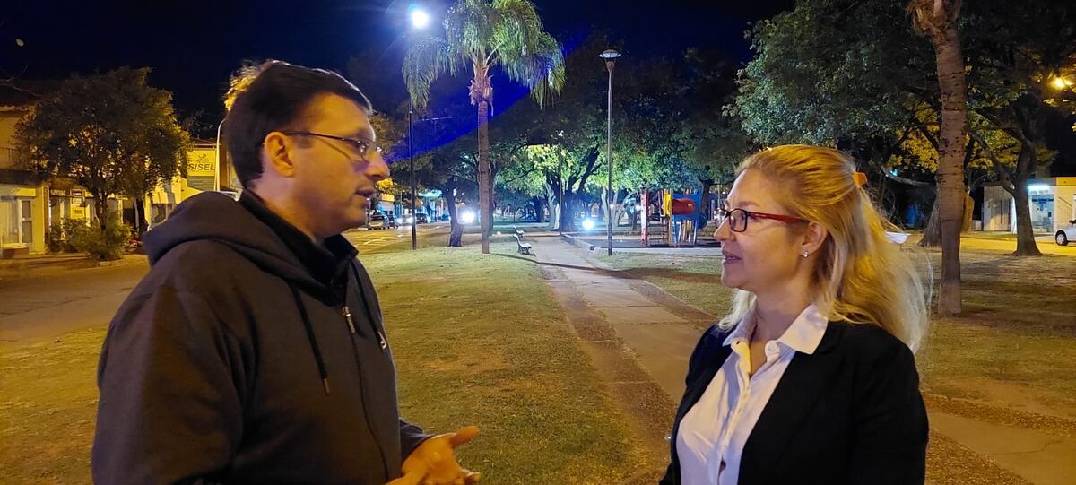 Lisandro Mársico y Carla Boidi proponen instalar semáforos sonoros