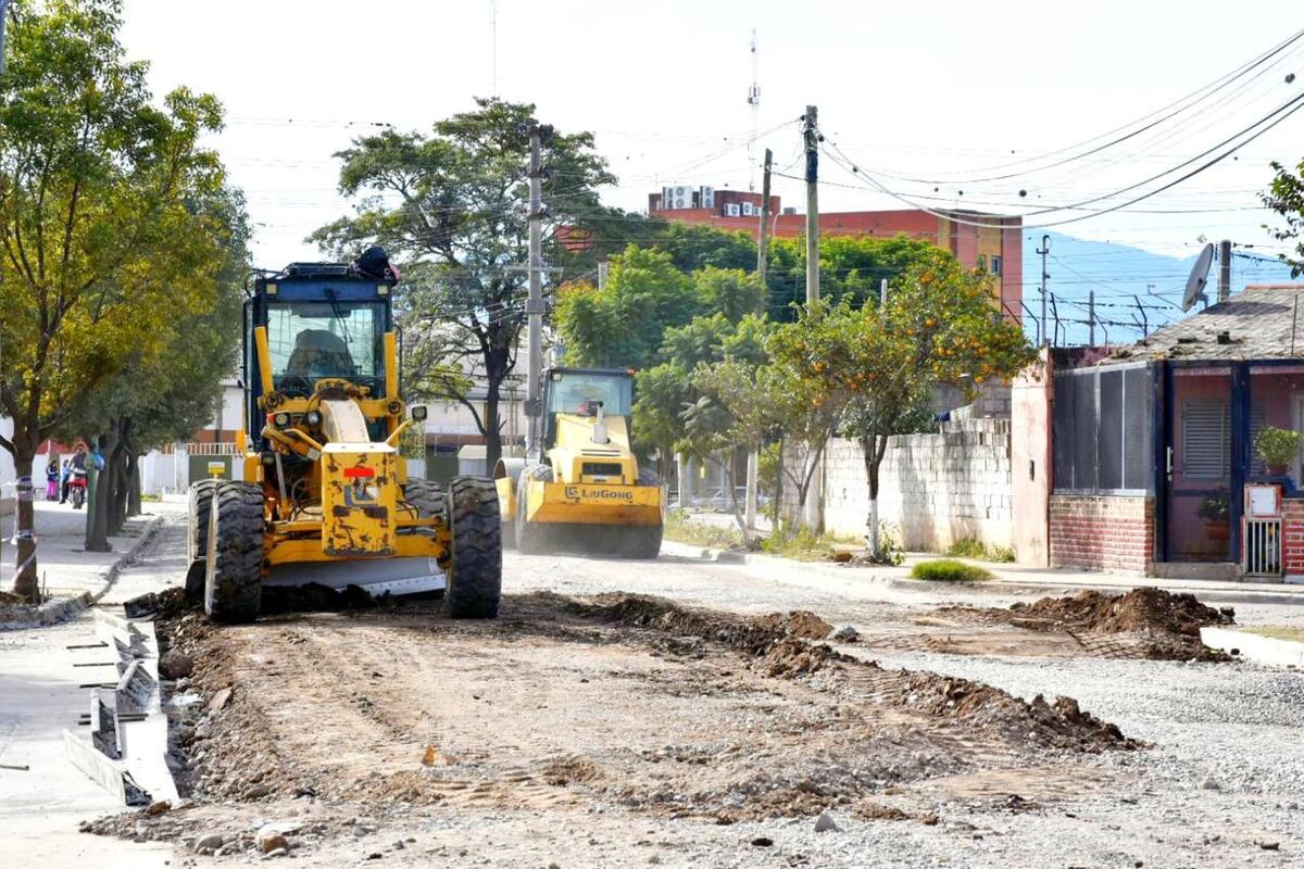 En tiempo récord realizan obra de pavimentación sustentable en Jujuy