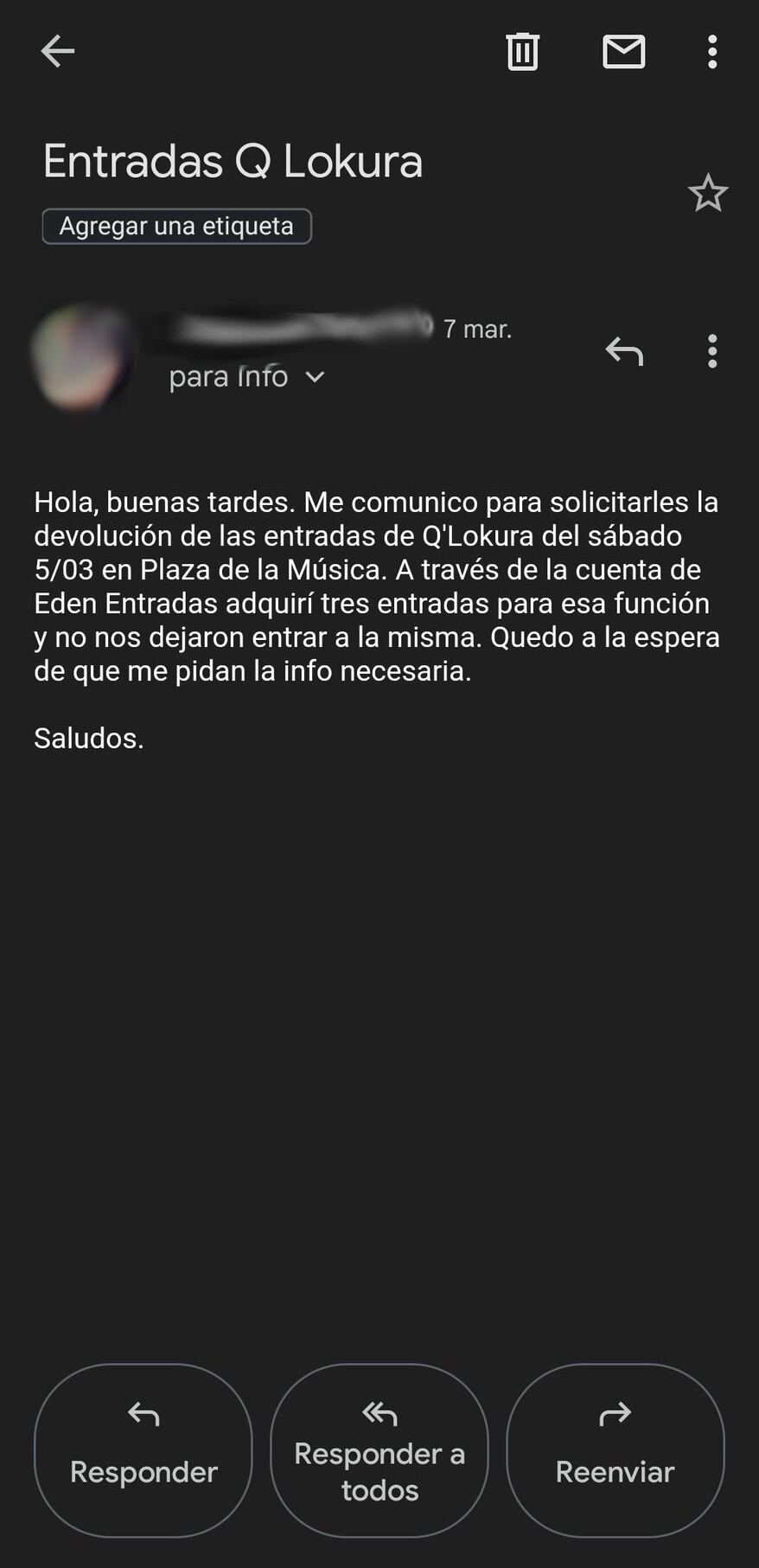 Jóvenes intentaron contactarse hasta por correo electrónico.