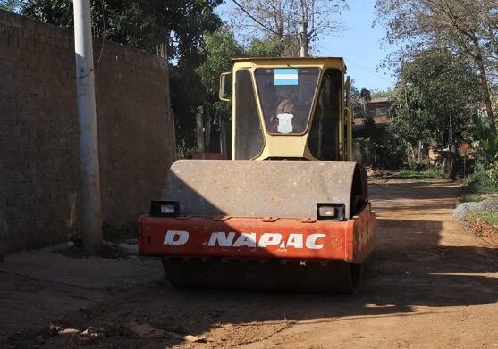 Realizarán obras de cordón cuneta en Puerto Iguazú.