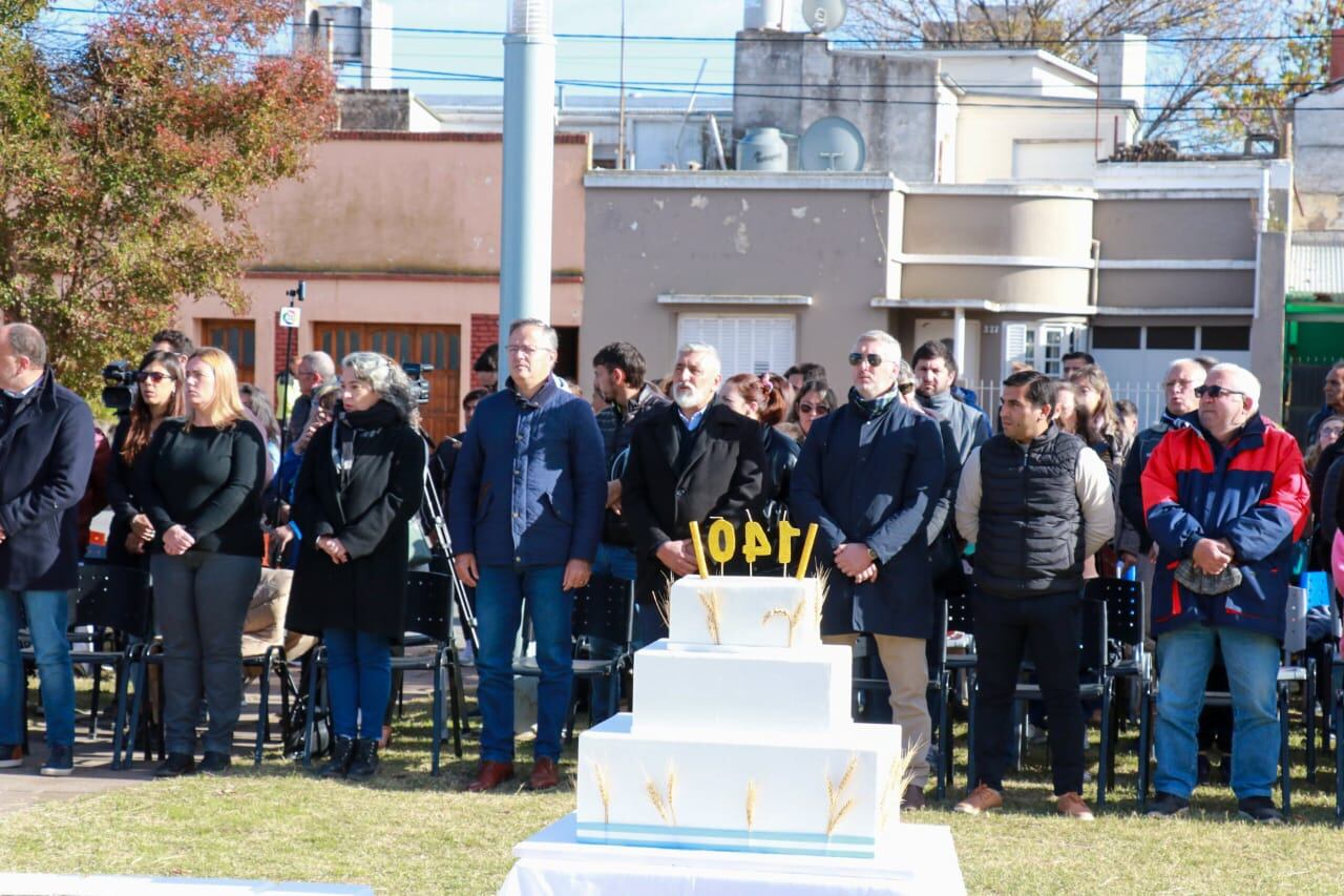 Se llevó a cabo el Acto Oficial por los 140 años de Tres Arroyos