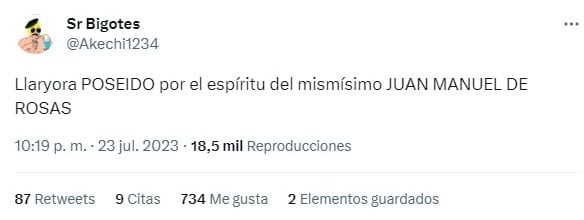 El efusivo discurso de Martín Llaryora provocó miles de repercusiones en redes.