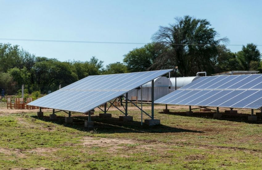 Energía solar para habitantes de El Impenetrable.