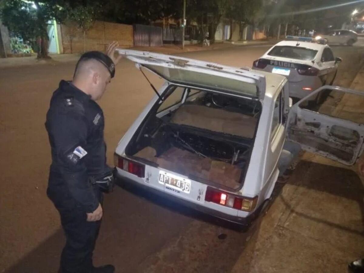 Oberá: lo atraparon robando ladrillos de una obra en construcción