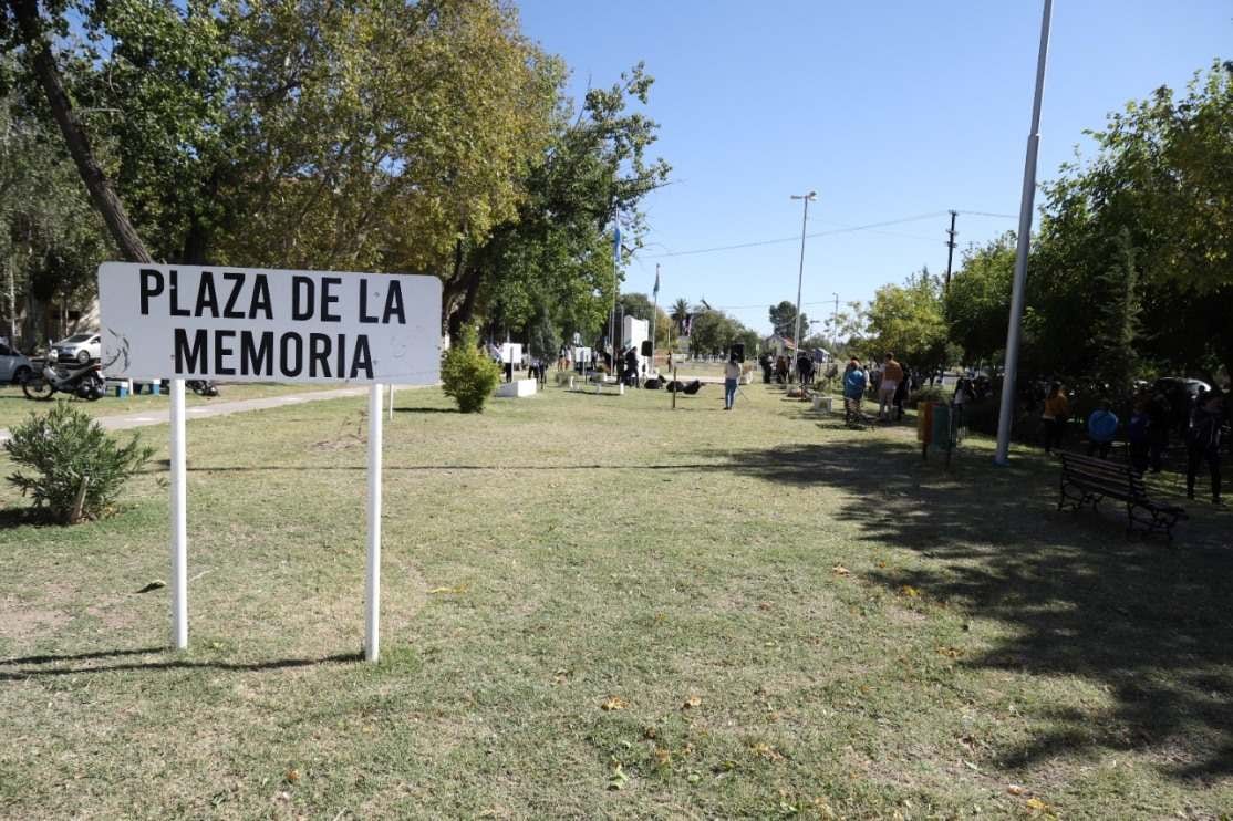 Acto por el Día de la Memoria en San Rafael.