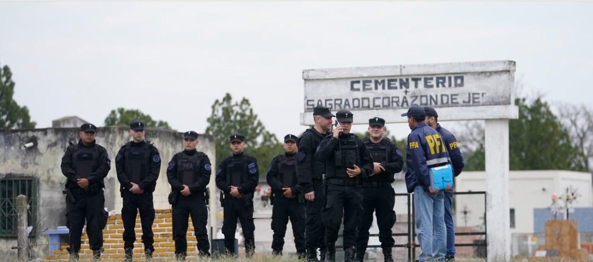 9 de Julio. Nuevo rastrillaje en el cementerio de esa localidad.