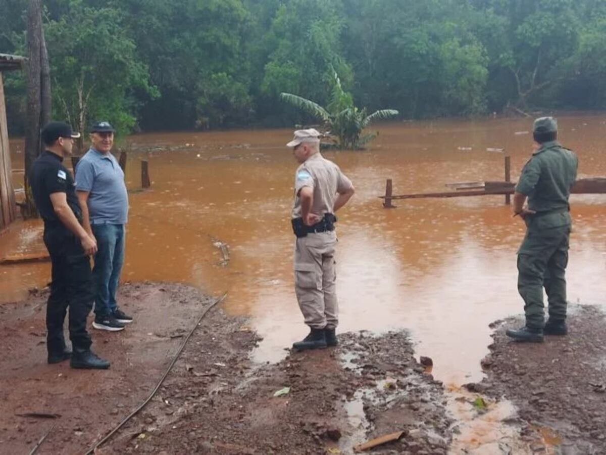 El Soberbio evalúa posibles evacuaciones ante una nueva crecida del río Uruguay