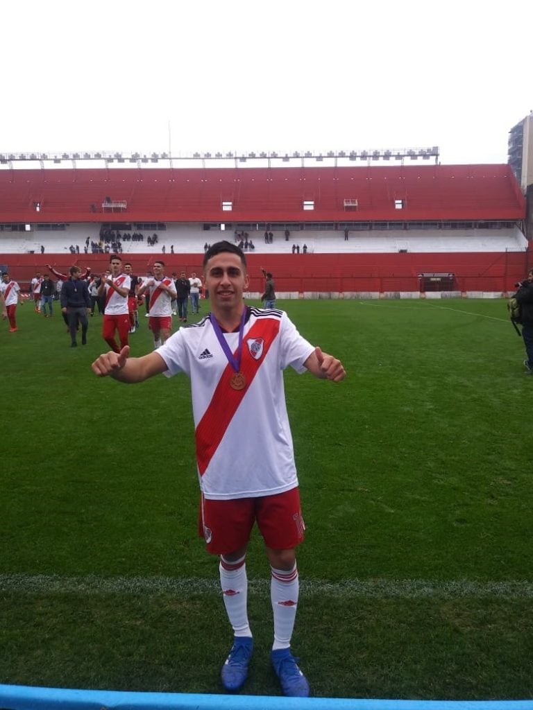 Matias Luque de Arroyito Campeon con River Plate