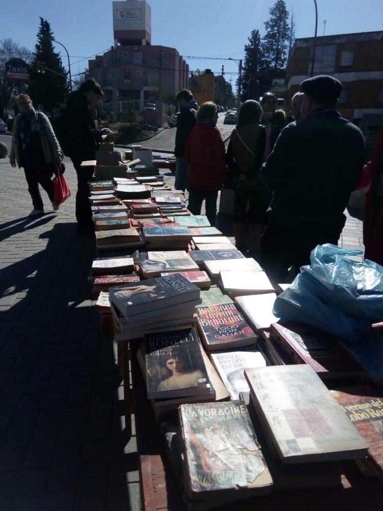 La última feria fue a fines del mes de julio en la plazoleta del Reloj Cucú.