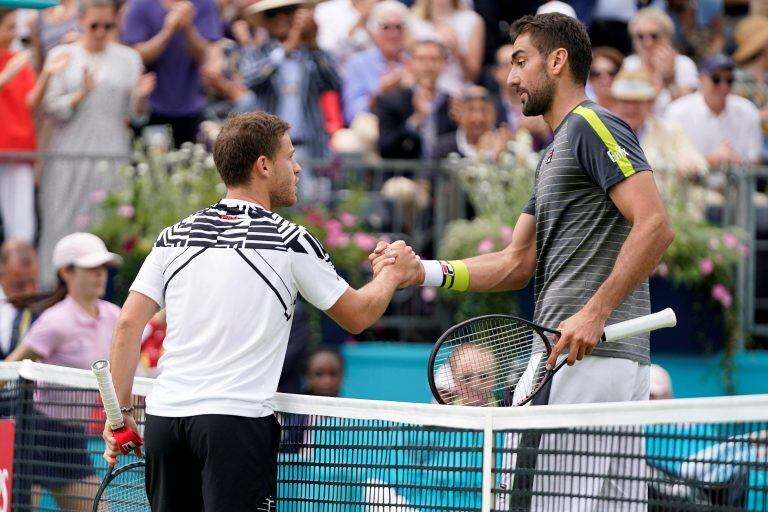 Schwartzman eliminó al gran favorito del torneo. Foto EFE/ Will Oliver