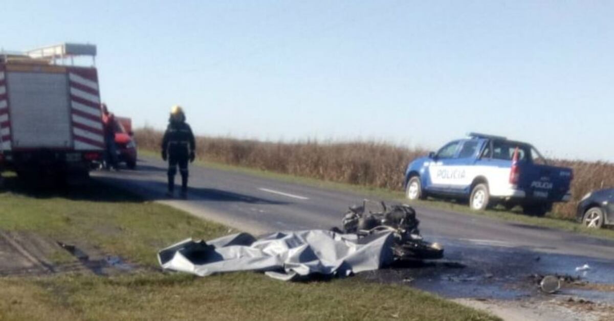 Falleció el empresario Alejandro Larosse en un impresionante accidente con su moto