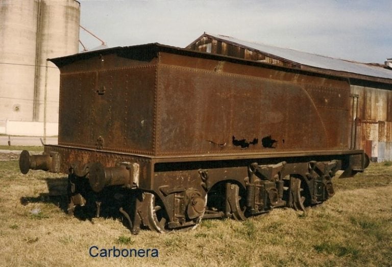 Estación de tren Tres Arroyos - Carbonera (foto: archivo personal Andrés Errea)