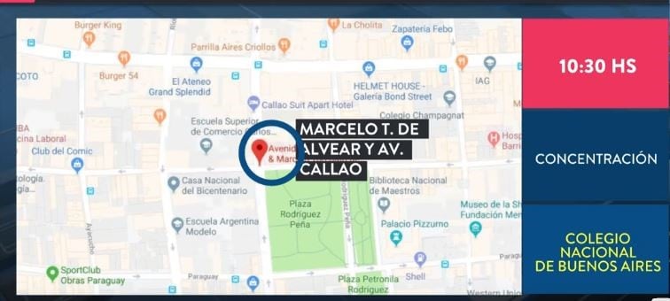 Marcelo T. DE Alvear y Avenida Callao