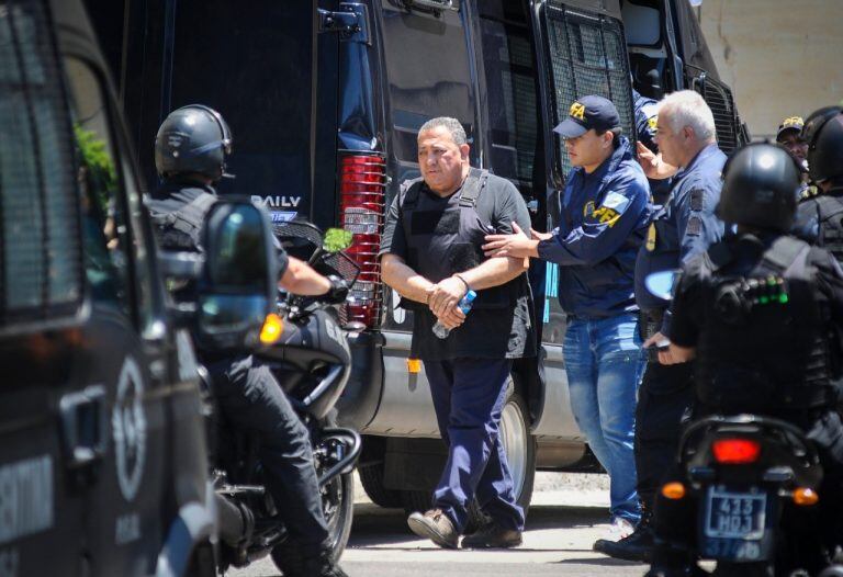 Luis D'Elía fue detenido en 2019 (Foto: Clarín)