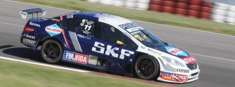 Bebu Girolami, el mejor representante cordobés clasificado en la final. El ex bicampeón del Súper TC2000 completó otro buen año con Peugeot, que se retira de la categoría.