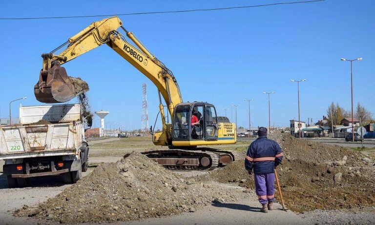 obra pública en Río Gallegos