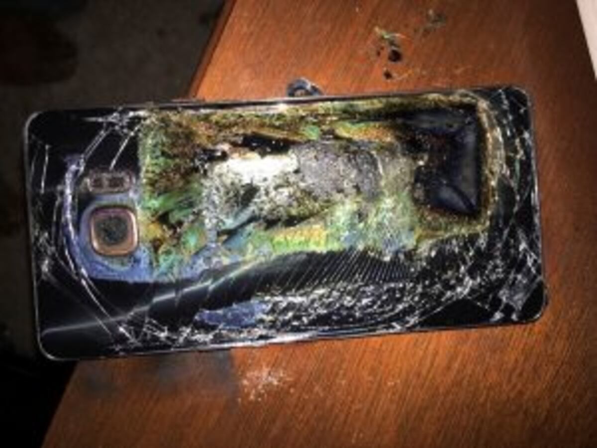 Samsung reveló por qué explotan los Galaxy Note 7